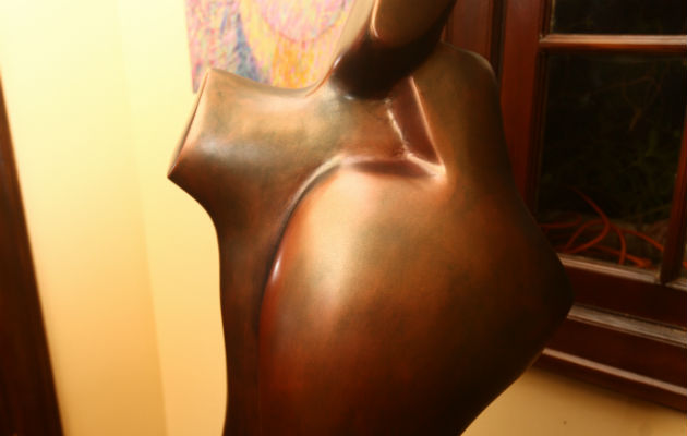 Escultura de Xenia Saavedra.