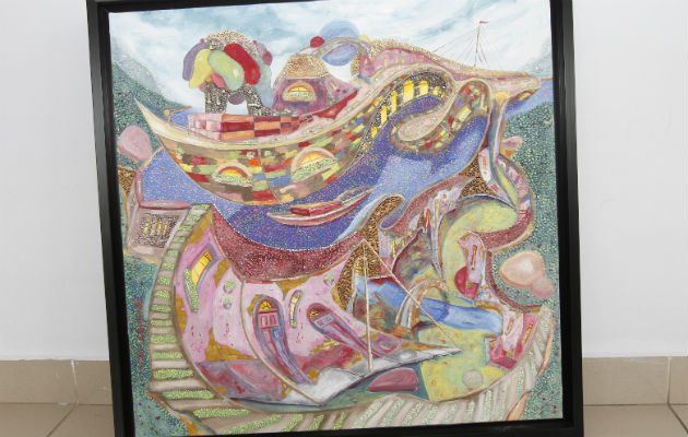 Obra de Radamés Pinzón.