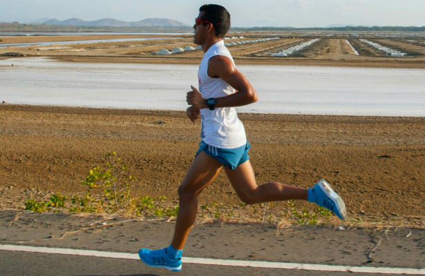 El panameño en uno de sus entrenamientos./ Archivo