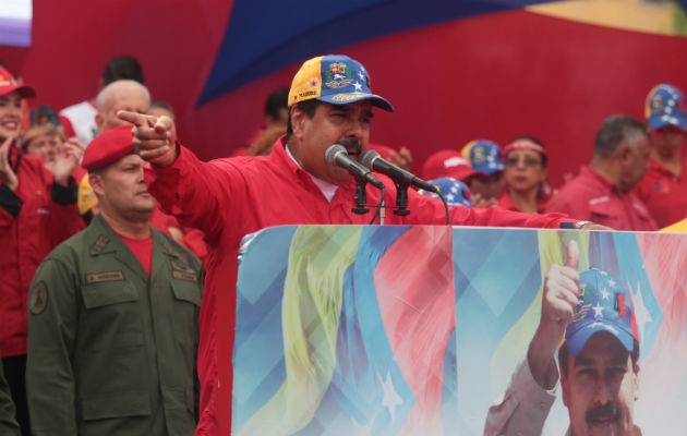 Nicolás Maduro, presidente de Venezuela.  Foto/ EFE