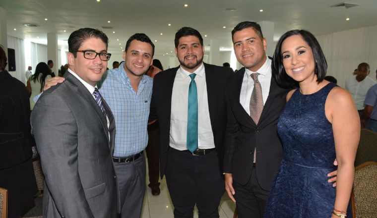 3. Adolfo Noiran, Alberto Guerra, Darío Moncada y directores de Anati.