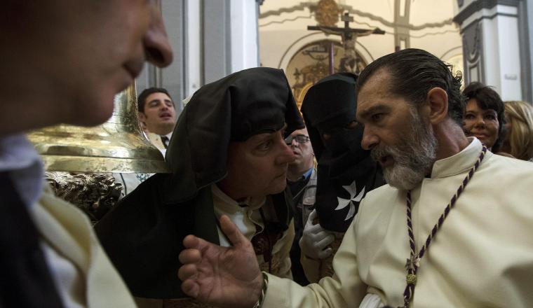 Banderas se mostró sentimental, pues tiene problemas de salud. Banderas se mostró sentimental, pues tiene problemas de salud.
