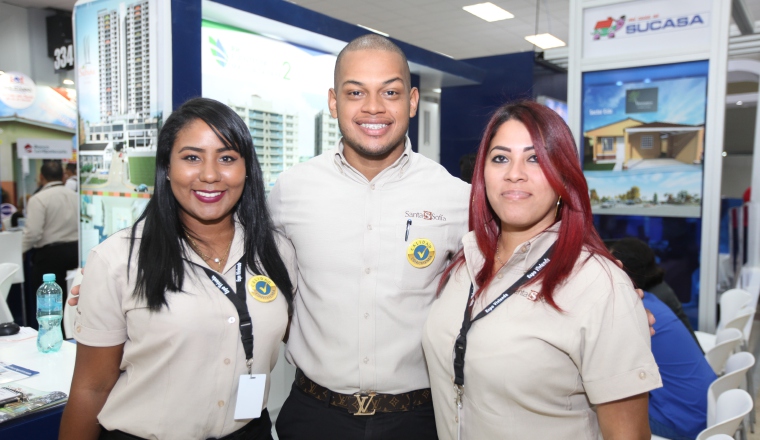 2. Marggie Danzic, MarioYañez y Mirna Fernández.