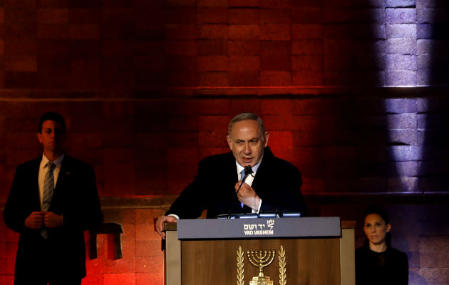 El primer ministro israelí Benjamin Netanyahu , profirió amenazas. FOTO/AFP