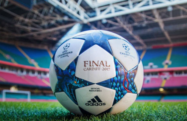 El balón oficial que se usará en la final de la Liga de Campeones 2016-2017. / Foto AP