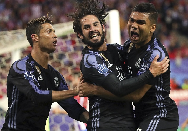 Isco anotó el gol del Madrid.