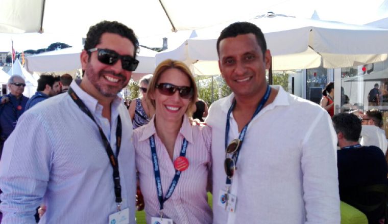 Parte de la Comisión Nacional de Cine, en Cannes.