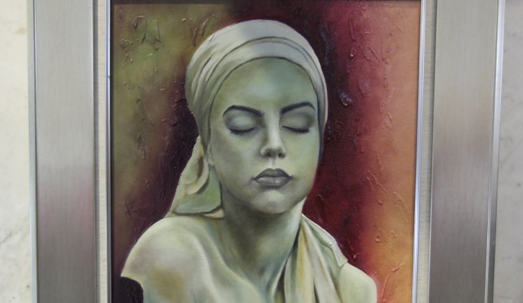 "Mija" , obra de Ana Rosa Garcia de Fábrega. "Mija" , obra de Ana Rosa Garcia de Fábrega.
