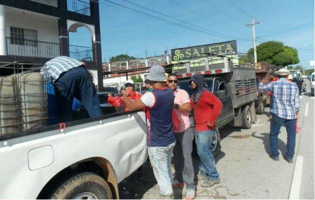 Productores siguen inconformes. Foto: Melquiades Vásquez. 