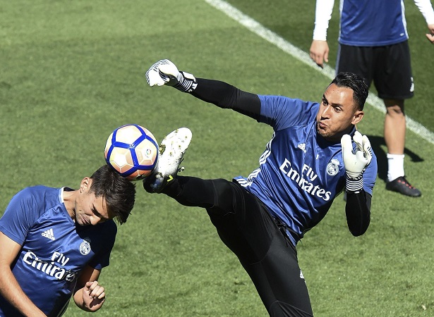 Keylor Navas ganó la Liga con el Real Madrid.