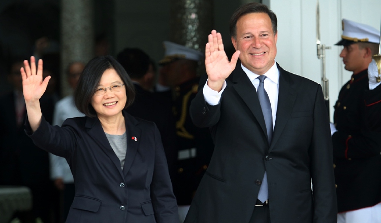 La presidenta de China Taiwán, Tsai Ing-wen, había realizado su primer viaje oficial  a Panamá, tras asumir el cargo en el 2015. /Foto Archivo