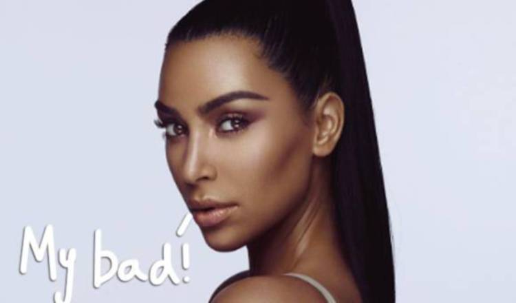Kim, durante una sesión de maquillaje. /Foto Archivo