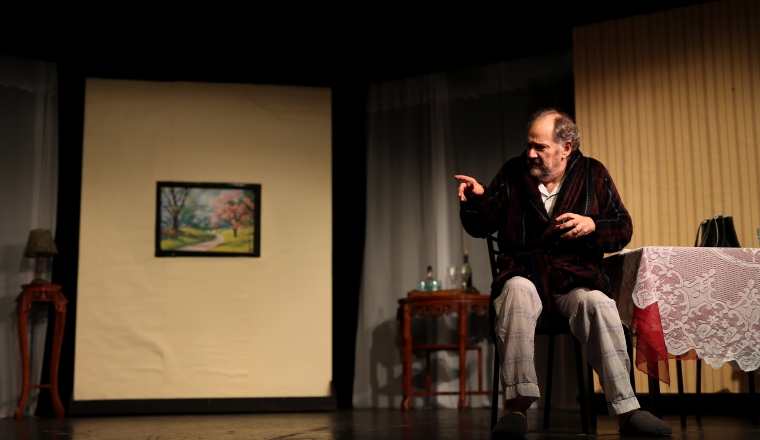En "Querido papá" (LE PERE), de Florian Zeller. Como André. En "Querido papá" (LE PERE), de Florian Zeller. Como André. /Foto Aurelio Herrera Suira