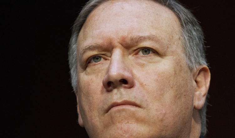 Director de la CIA Mike Pompeo, hace referencia a la fuga de información. /Foto AP 