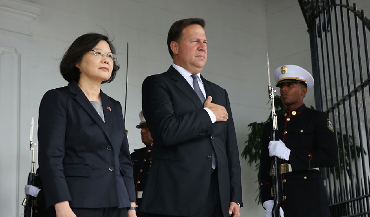 La primera nación que visitó la presidenta de Taiwán, Tsai Ing-wen, fue Panamá, en junio de 2016. /Foto Archivo