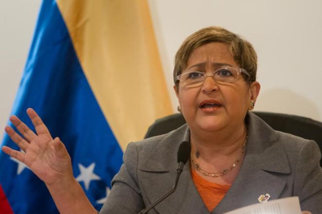 Presidenta del Consejo Nacional Electoral (CNE) de Venezuela, Tibisay Lucena. FOTO/EFE