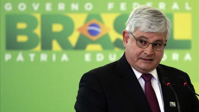 Fiscal general de Brasil, Rodrigo Janot. FOTO/EFE