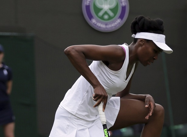 Williams, de 37 años, es la más veterana de Wimbledon.