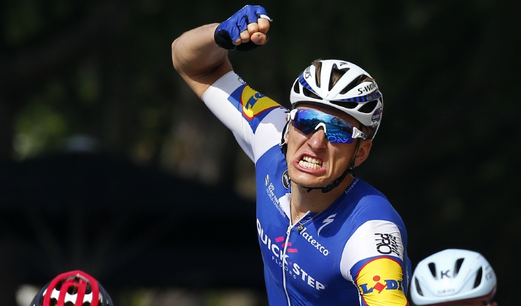 Marcel Kittel celebra su victoria. AP