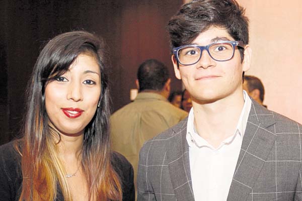 6. Jessica Solanilla y Giancarlo Araujo.
