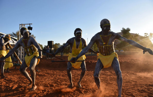 Indígenas de Australia. Foto/ EFE