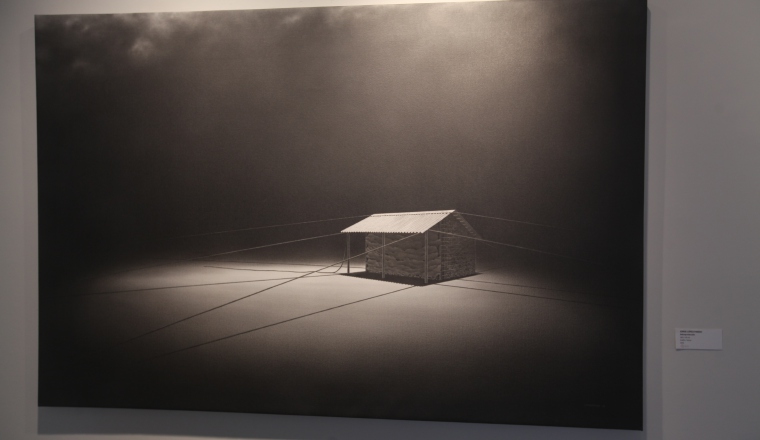 Obra de López- Pardo. Ha expuesto en Suiza, Canadá y EE.UU. Obra de López- Pardo. Ha expuesto en Suiza, Canadá y EE.UU. /Foto Aurelio Herrera