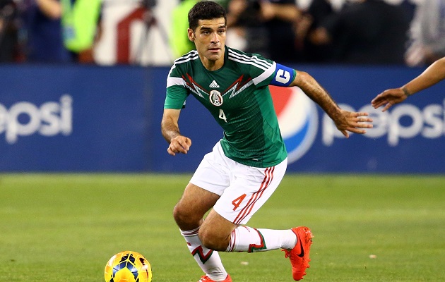 Rafa Márquez es el capitán de México.