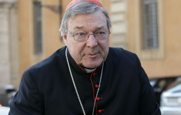 Cardenal australiano George Pell. Foto/ AP 