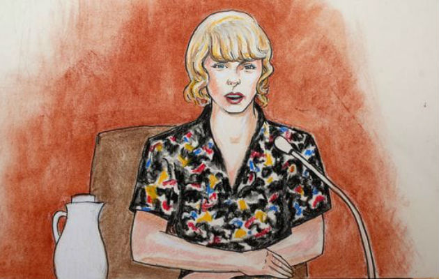 Taylor Swift solo ella sabe lo que paso