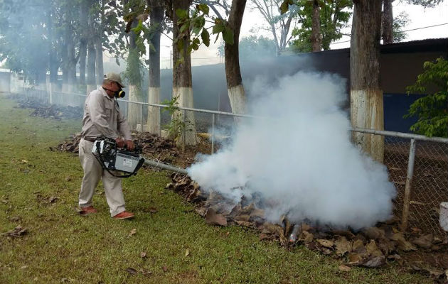 Labor de fumigación. Foto: Archivo/Ilustrativa 