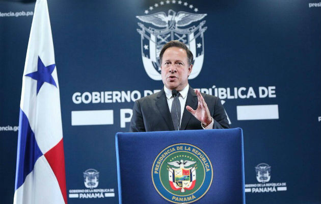 El anuncio fue dado en cadena nacional por el presidente Varela.