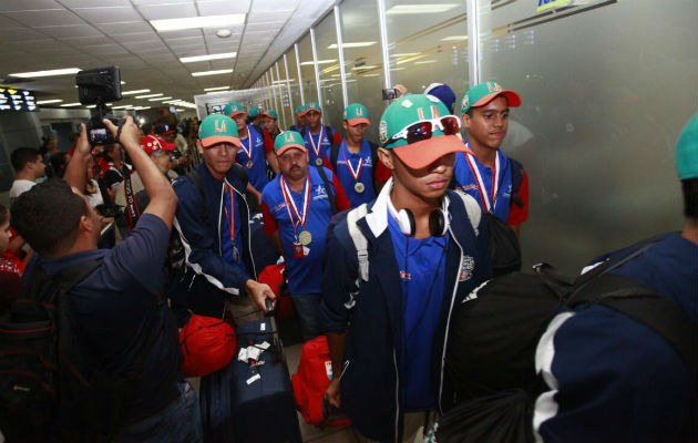 Llega del equpo de Aguadulce. Foto: Anayansi Gamez