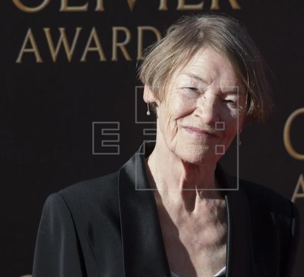 Actriz y expolítica inglesa Glenda Jackson.