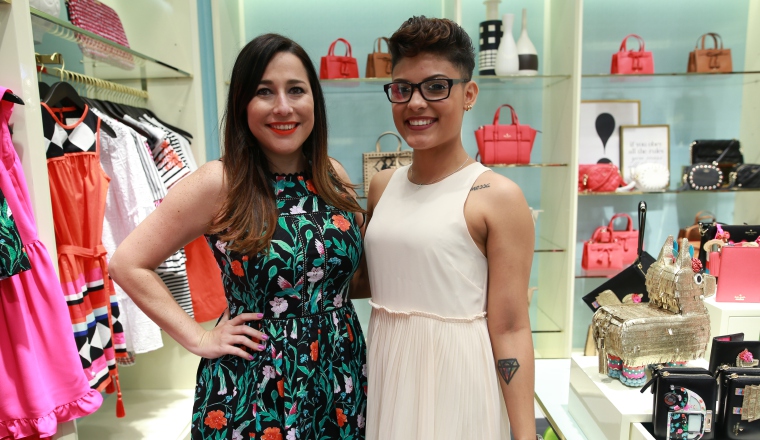 4. Ligia Sanchiz y Patricia Mendoza.