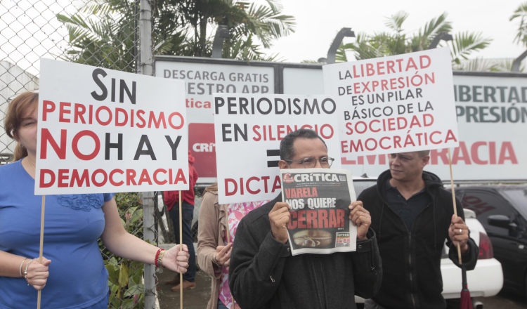 Colaboradores de medios de comunicación perseguidos denunciaron el peligro de sus empleos. /Foto Archivo