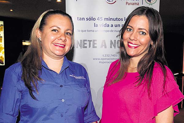 6. Marabeth González y Annelis Grimaldo.