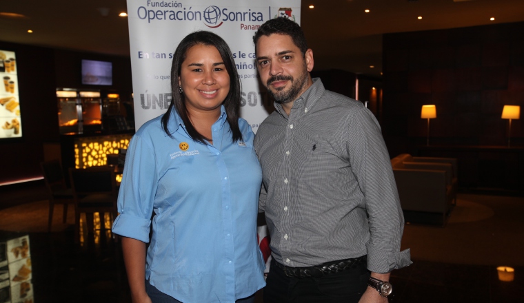 2. María Gabriela Sagel y Leo Almengor.