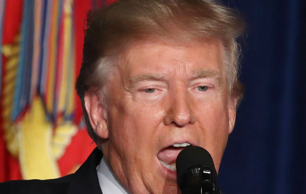 Donald Trump le solictó a los mandatarios latinoamericanos que hagan más por Venezuela. FOTO/AP