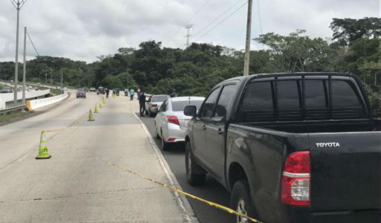 El hallazgo del cadáver de la mujer fue en el distrito de Arraiján. /Foto Raimundo Rivera