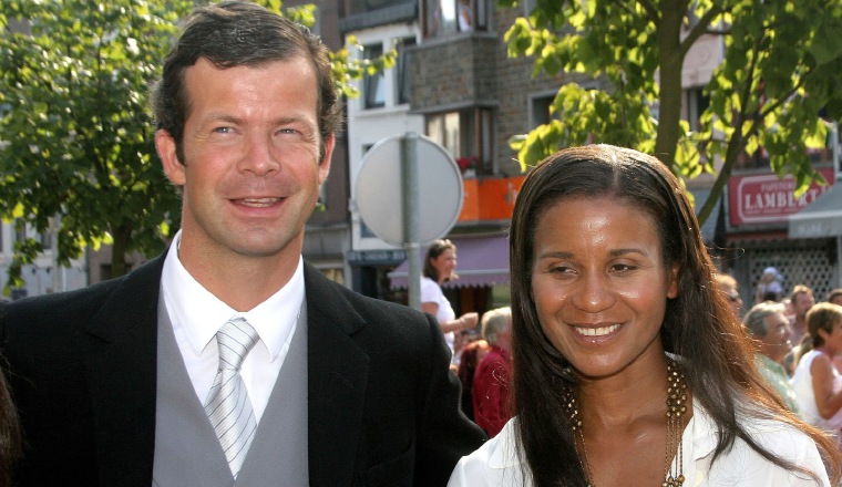 Maximiliano y Ángela Brown, la panameña. Maximiliano y Ángela Brown, la panameña.