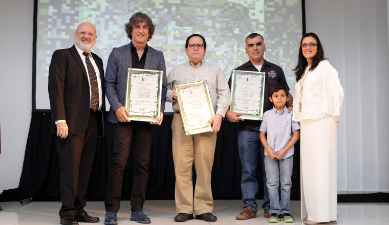 Fotografía. E. Cedeño, S. Ochoa ,  R. López Arias, J. Justiniani e I. Díaz.