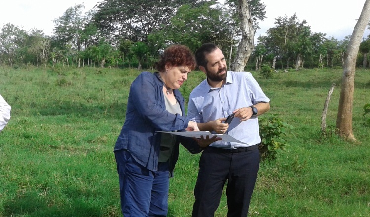 Varias opciones de terreno son examinadas para la ubicación del Innova Parque Panamá (IP2). /Foto Thays Domínguez 