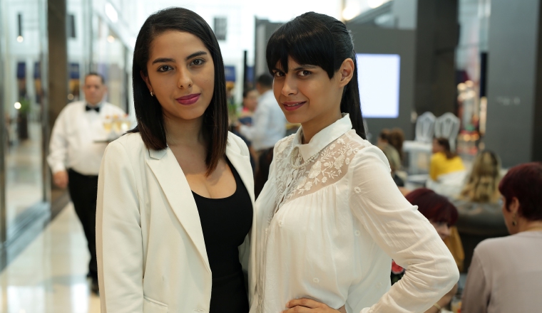 2. Angeli Brin y Evelyn Barrios.
