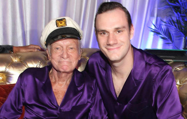 El hijo de Hugh será el heredero de su fortuna
