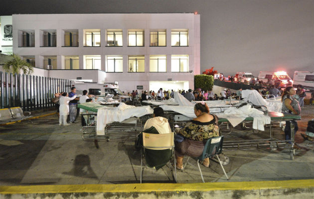 El terremoto afectó a al menos una decena de estados del sur y centro de México. Foto: EFE