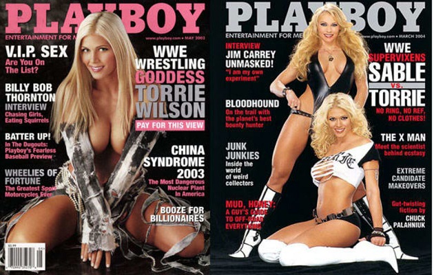Las deportistas adornaron las portadas de Playboy.