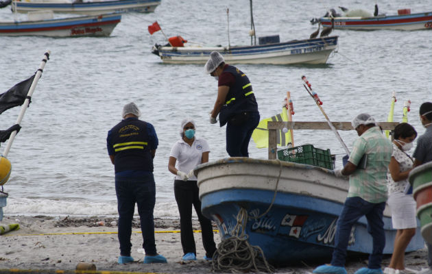 La mujer mutilada y sin cabeza fue encontrada por pescadores en Panamá Oeste. Foto: Eric Montenegro