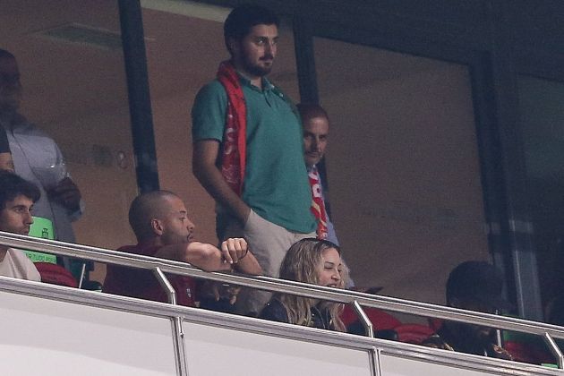 Madonna acompañó a Cristiano Ronaldo y Porgutal. Foto EFE