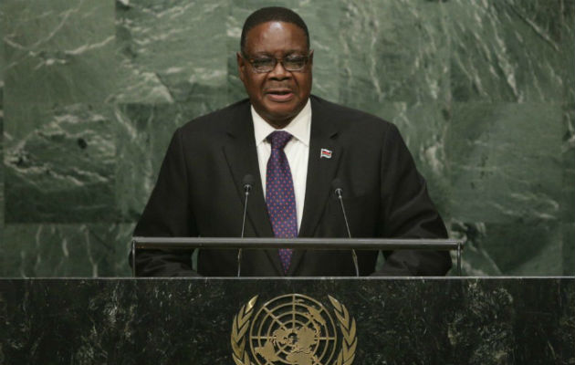 Peter Mutharika, presidente de Malaui. Foto/ EFE