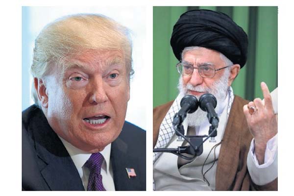 Donald Trump, presidente de EE.UU. (izq.) y el ayatolá Alí Jamenei (izq.), líder supremo iraní. /Foto EFE  